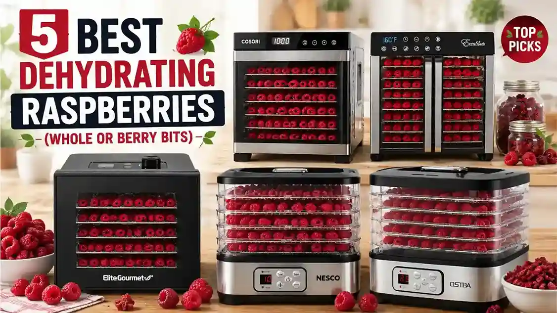 Dehydrating raspberries